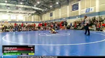 75 lbs Round 1 (4 Team) - Javier Salas III, Crown Point vs Kellen Schoeff, Avon