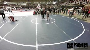 95 lbs Quarterfinal - Jerricho Munson, Bearcave WC vs Henry Shea, Pueblo County WC