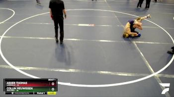 102 lbs Finals (2 Team) - Collin Meuwissen, Waconia vs Asher Thomas, Lakeville