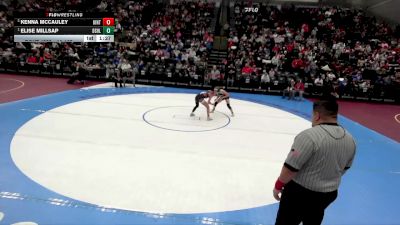 4A 105 lbs Semifinal - Elise Millsap, Desert Hills vs Kenna McCauley, Uintah