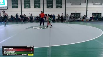 97-102 lbs Quarterfinal - Gavin Steder, Sauk Valley Wrestling vs Jayse Eads, Iguana Wrestling Club