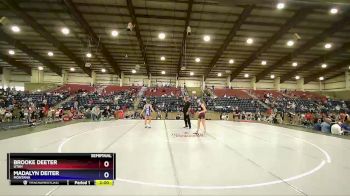 116 lbs Semifinal - Brooke Deeter, Utah vs Madalyn Deiter, Montana