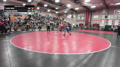 215 lbs Cons. Round 3 - Julian Nieves, Cathedral City vs Alex Diaz, Indio