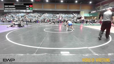 125 lbs Round Of 16 - Zuri Tavarez, Cougar Club Wrestling vs Lexie Salvino, Buckaroo Wrestling Club