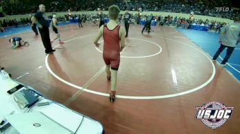 100 lbs Round Of 16 - Mason Heuring, Amped Wrestling Club vs Eli Burns, Standfast