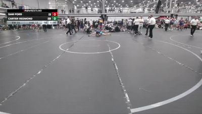 88 lbs Round 5 (10 Team) - Carter Redmond, Iron Horse White vs Sam Ford, Edge Wrestling