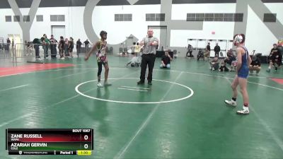 90 lbs Round 4 - Zane Russell, WAPA vs Azariah Gervin, COLE