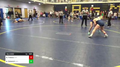 142 lbs Semifinal - Alyssa Tresco, Kiski Area vs Abigail Dolanch, Avella