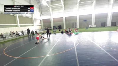 138 lbs 5th Place Match - Cohen Knighton, Sanderson Wrestling Academy vs Carter Goodwin, Empire Wrestling Club