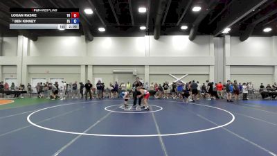 94 lbs Quarters - Logan Raske, TN vs Ben Kinney, PA