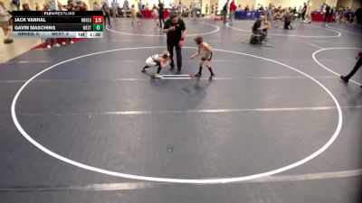 Elementary - 68 lbs Xander Hill Aronson, NRHEG vs Maverick Masching, Westfield