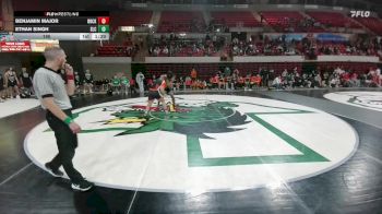 190 lbs Round 2 - Quarters & 1st Wb (16 Team) - Benjamin Major, Rockwall vs Ethan Singh, Southlake Carroll