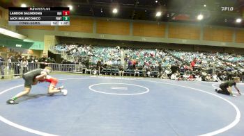 132 lbs Consolation - Landon Salindong, Durham vs Jack Malinconico, Poway