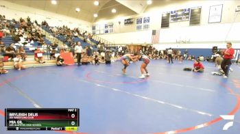 130 lbs 1st Place Match - Mia Gil, Los Alamitos High School vs Bryleigh Delis, 951 Wrestling Club