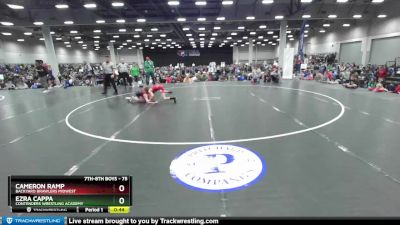 75 lbs Champ. Round 3 - Cameron Ramp, Backyard Brawlers Midwest vs Ezra Cappa, Contenders Wrestling Academy