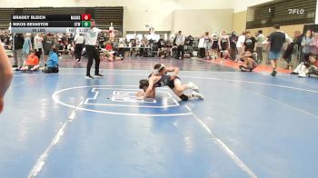 85 lbs Rr Rnd 9 - Bradey Bleich, Mat Assassins Black - MSE vs Nikos Sevastos, CTWHALE Orca - MSE