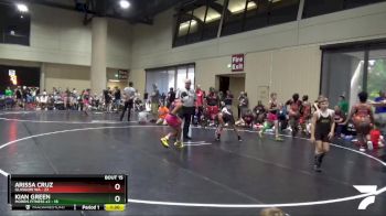 85 lbs Round 5 (6 Team) - Kian Green, Morris Fitness #2 vs Arissa Cruz, Glasgow WA