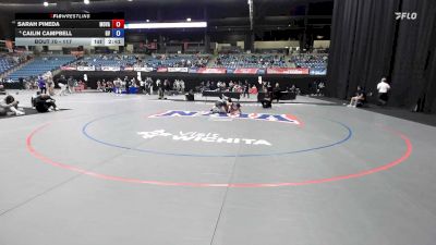 117 lbs Champ. Round 2 - Sarah Pineda, Missouri Valley vs Cailin Campbell, Grand View