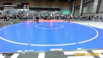 100 lbs Consi Of 8 #2 - Jedidiah Erekson, McCall Wrestling Club vs Brian Padilla, Warrior For Christ