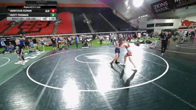 126 lbs Champ. Round 3 - Addyxus Echak, Alaska vs Hoyt Thomas