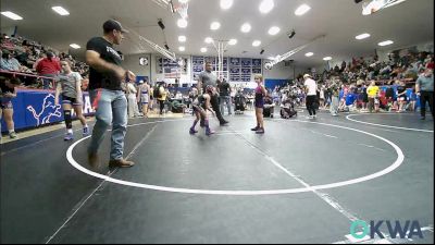 58-62 lbs Rr Rnd 2 - Aspen Kincannon, Team Nomad vs Hendrix Ellsbury, Elk County Wrestling