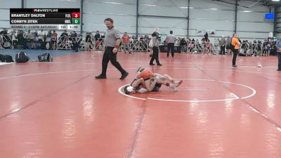 56 lbs Round 4 - 2:15pm Saturday - Corbyn Zitek, Nebraska Elite vs Brantley Dalton, Florida Elite