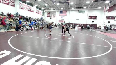 126 lbs Consi Of 8 #1 - Oscar Mendoza-Soto, Windham vs Beaudin Damboise, Northwestern