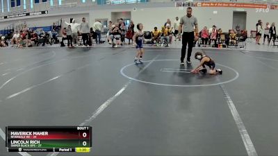 48 lbs Round 1 (6 Team) - Maverick Maher, Riverdale WC vs Lincoln Rich, Sniper Black Ops