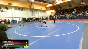 126 lbs Round 3 - Chris Teeples, Mayer HS vs Jordan Adson, Tuba City