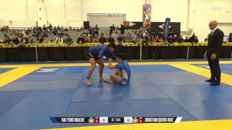 Jonathan Quero-Ruiz vs Kai Yuki Malek 2024 World IBJJF Jiu-Jitsu No-Gi Championship