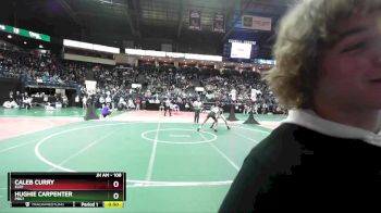 108 lbs Cons. Round 5 - Hughie Carpenter, PBG1 vs Caleb Curry, ELR1