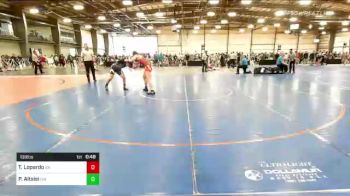 136 lbs Consi Of 8 #1 - Tessa Lopardo, GA vs Princess Altsisi, NM