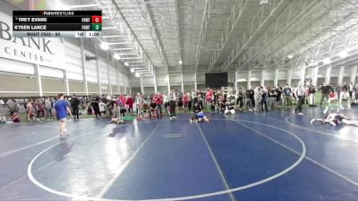 90 lbs 5th Place Match - TREY EVANS, Altamont Longhorns vs Kysen Lance, Uintah Wrestling