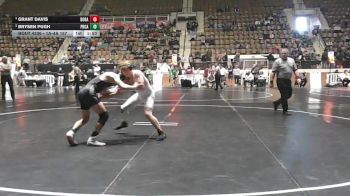 1A-4A 157 Semifinal - Grant Davis, Dora vs Brysen Pugh, Prattville Christian Academy