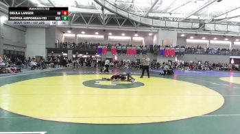 107 lbs Consi Of 8 #1 - Delila Langer, Northwestern vs Yootha Amponsah-Tei, Rockville
