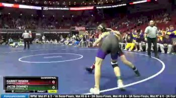 120 lbs Quarterfinal - Garret Rinken, 4-Nashua-Plainfield vs Jacob Downey, 5-Logan-Magnolia