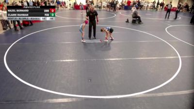 10U GIRLS - 57 lbs Quarters - Harper McIntyre, Minnesota vs McKenna Goth, Summit Wrestling Academy