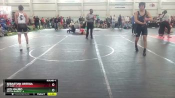 132 lbs Round 4 (10 Team) - Leo Mauro, Dayton Bandits vs Sebastian Ortega, GT Alien - 1