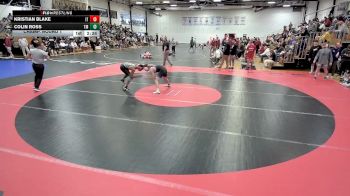 157 lbs Champ. Round 1 - Kristian Blake, Indiana Tech vs Colin Ross, Thomas More