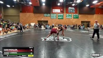 184 lbs Cons. Round 4 - Mateo Carrera, Palomar vs Juan Magallon, College Of The Redwoods