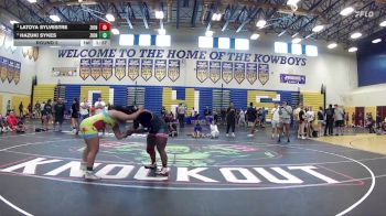 190 lbs Round 5 - Latoya Sylvestre, South Broward vs Hazuki Sykes, Mayhem Wrestling Club