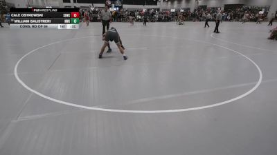 138 lbs Cons. Rd Of 64 - Cale Ostrowski, Scoring Edge Wrestling Center vs William Balistreri, Hawkstyle Wrestling Club