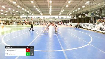 160 lbs Rr Rnd 3 - Ethan Flowers, Noke Wrestling RTC Silver vs Brencyn Evans, Claws Ohio Black