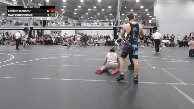 175 lbs Round 4 (6 Team) - Max Wirnsberger, Freakztyle Wrestling vs Carmen Marano, Frost Gang