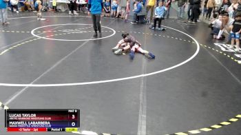 56 lbs Cons. Round 2 - Lucas Taylor, Arctic Warriors Wrestling Club vs Maxwell Labarbera, Nikiski Freestyle Wrestling Club