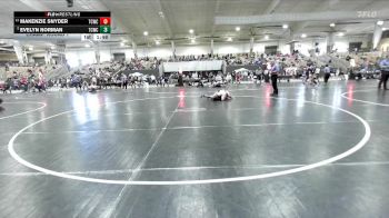 112 lbs Champ. Round 1 - Evelyn Norman, TN Wrestling Academy vs Makenzie Snyder, Stars Wrestling Club