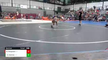 44-49 lbs Semifinal - Cooper Corona, Unattached vs Ryland Ferguson, Fulton WC