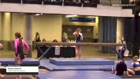 Aspen Sparks - Women's Group, Cedar Valley Gymnastics - 2021 Women's Xcel Region 4 Championships