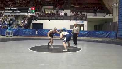 184 lbs Champ. Round 2 - Zane Pannell, University Of Dubuque vs Geoffrey Hudson, Westminster