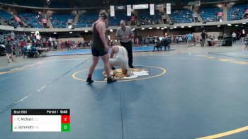 220 lbs Quarterfinal - Thomas McNeil, Crystal Lake Central vs James Schmidt, St Thomas Moore